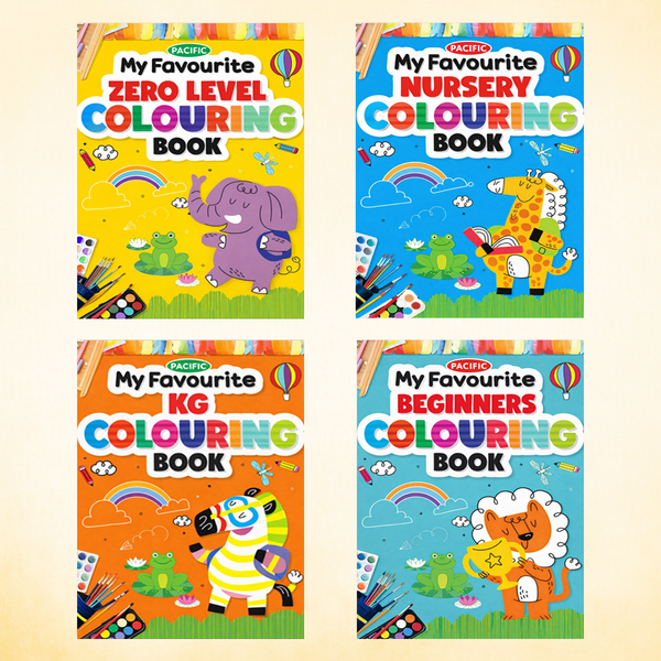 My Favourite Colouring Book – Combo of 4