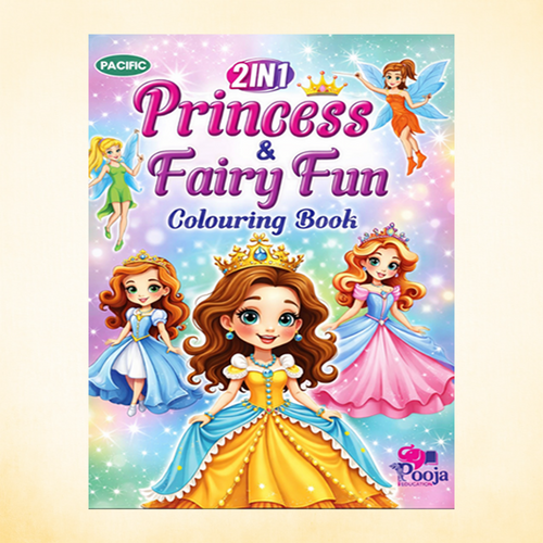 2-in-1 Colouring Book Combo