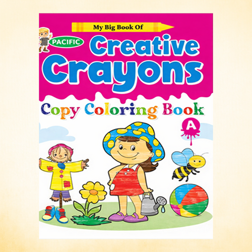 Creative Crayons – Copy Colouring Book Combo
