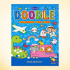 Doodle Coloring for Kids – Set of 4