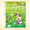Fun With Bumper Colouring Book – Set of 4